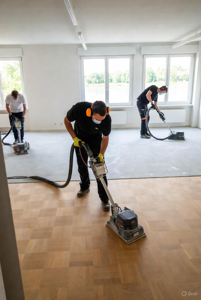 Verwunderlich Parkettboden Schleifen Firma Fotos